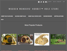 Tablet Screenshot of hobbitholestore.com